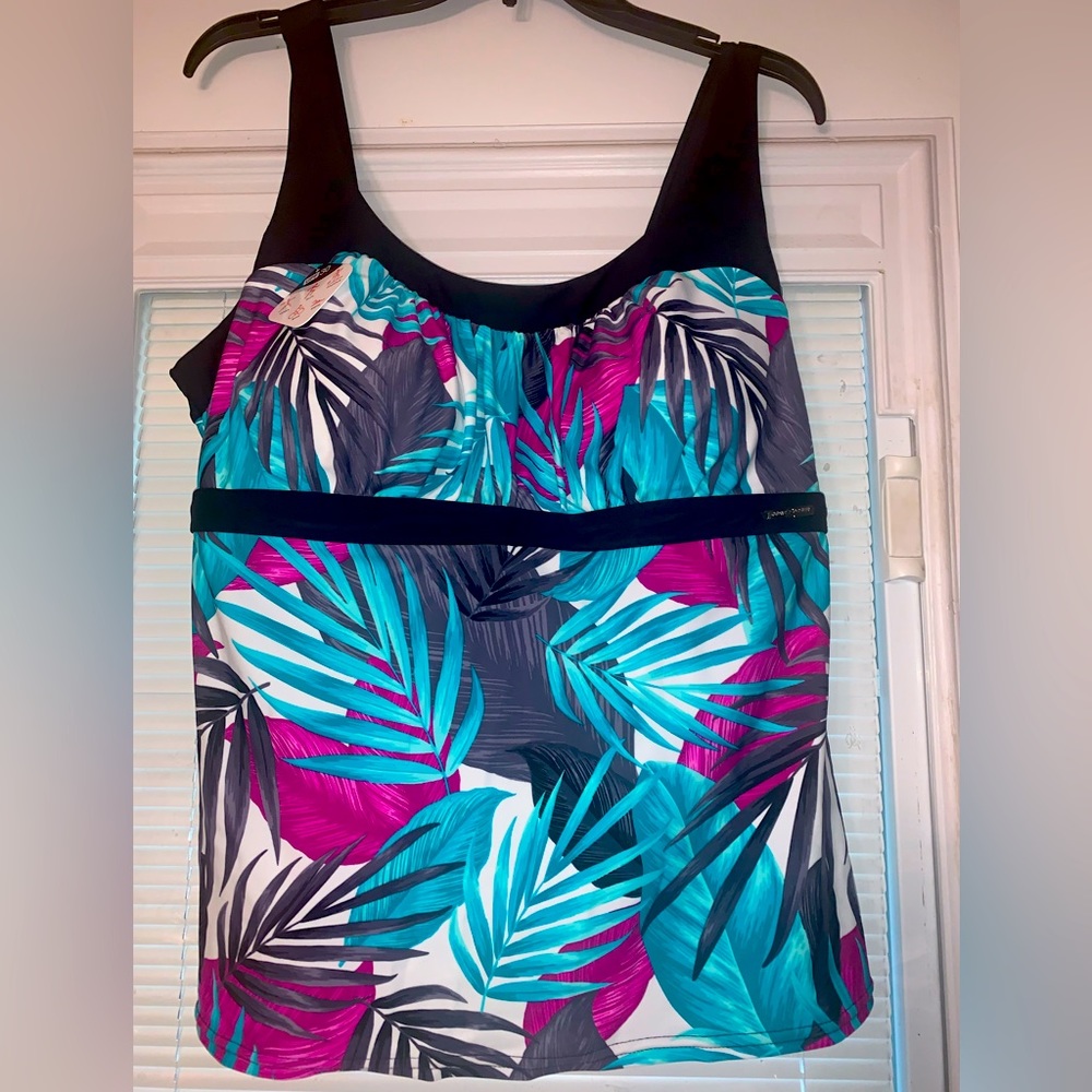 Tropical Tankini (only the top) beautiful bright colors